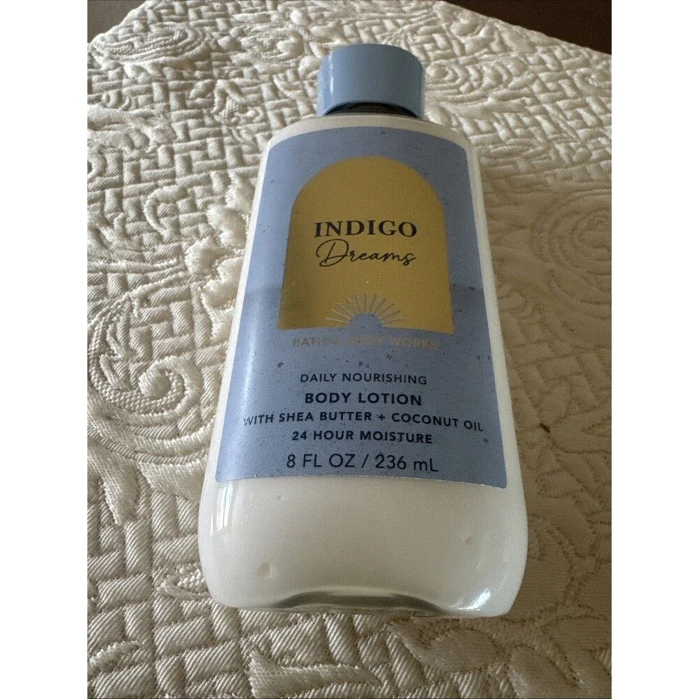 Bath & Body Works *INDIGO DREAMS* Body Lotion 8oz-NEW/RARE- Retired